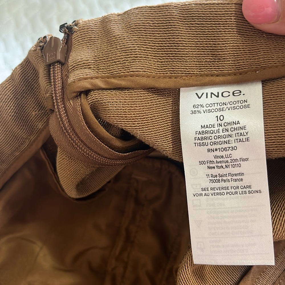 Vince Brown Women's high waisted Shorts - Picture 4 of 4